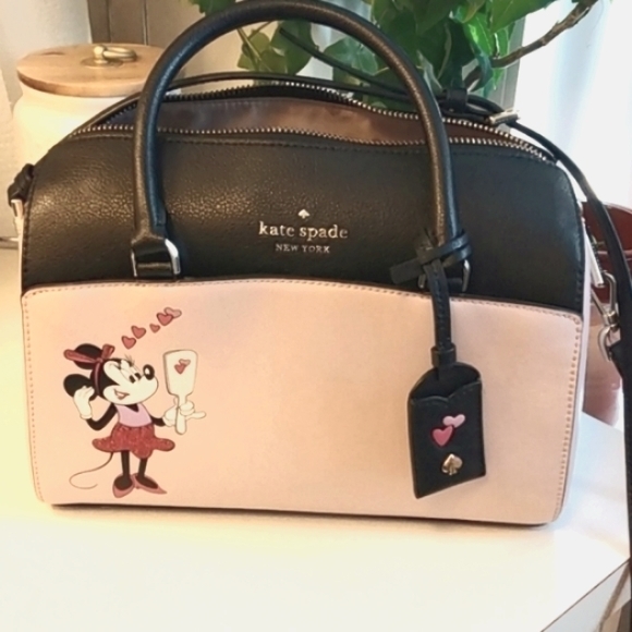kate spade Handbags - Disney x Kate Spade Collab Minnie Mouse Satchel.  New Condition. Authentic.